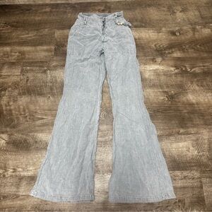BLANCO 100% Cotton Flare Leg Pants Size Small